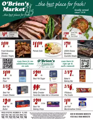 O'briens Market weekly ad (valid until 16-12)