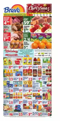 Bravo Supermarkets weekly ad (valid until 18-12)