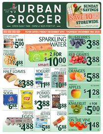Urban Grocer flyer week 50 Page 1