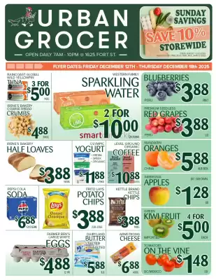 Urban Grocer flyer (valid until 18-12)