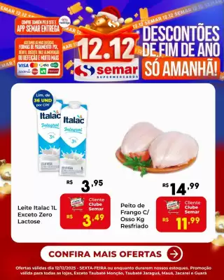 Folheto Semar Supermercado (válido até 12-12)