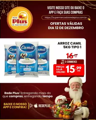 Folheto Rede Plus Supermercados (válido até 12-12)