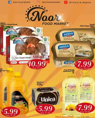 Noor Food Market flyer (valid until 18-12)