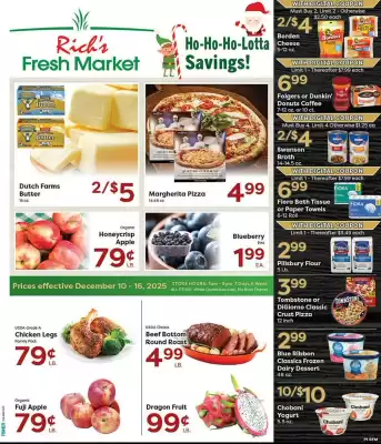 Rich's Fresh Market weekly ad (valid until 16-12)