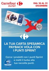 Volantino Carrefour Market | Punti Sprint Payback Pagina 1