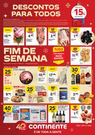 Folheto Continente | Fim de Semana Página 1
