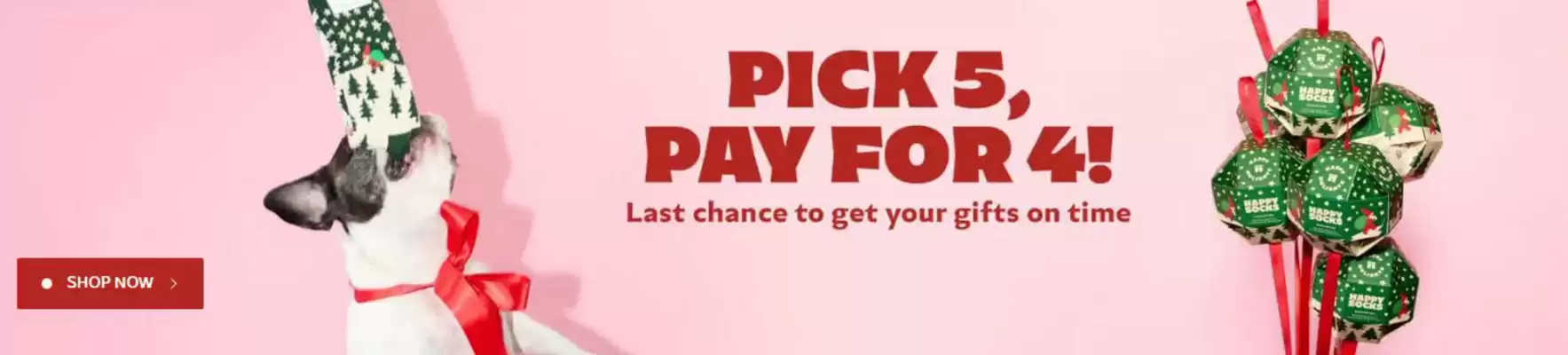 Happy Socks folder (geldig t/m 17-12)