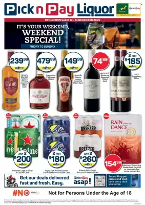 Pick n Pay Liquor catalogue