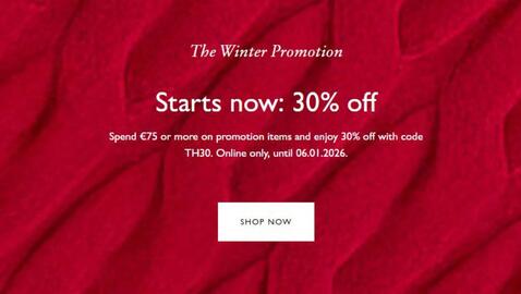 Folheto Tommy Hilfiger Página 1