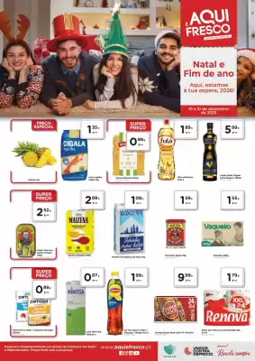 Folheto Aqui é fresco (válido até 31-12)