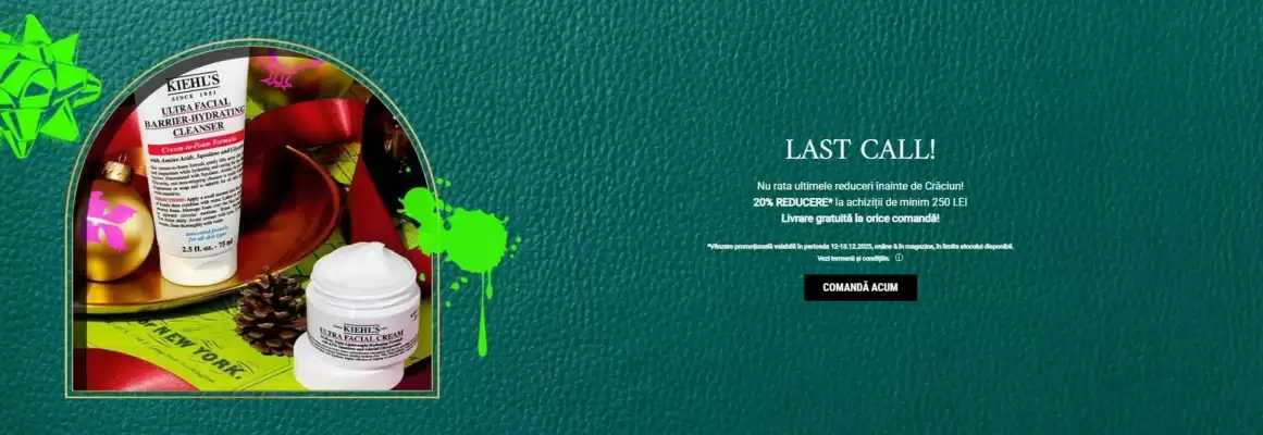 Catalog Kiehl's (valid până la 18-12)