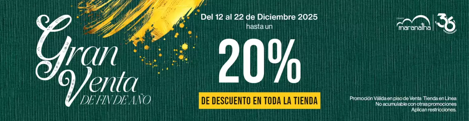 Catálogo Librería Maranatha (válido hasta 22-12)