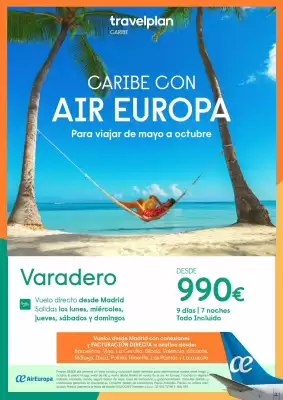 Catálogo Travelplan (válido hasta el 31-12)