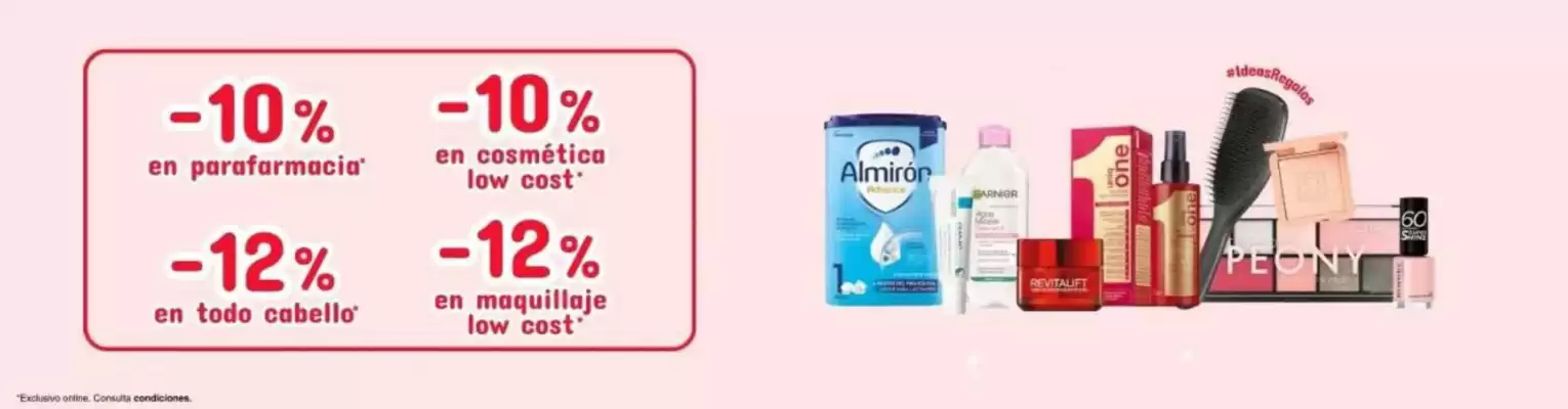 Folleto Arenal Perfumerías (válido hasta el 12-12)