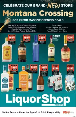 Liquor Shop catalogue (valid until 28-12)