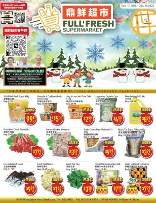 Full Fresh Supermarket flyer (valid until 18-12)