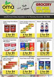 Oma Fresh Foods flyer week 50 Page 5