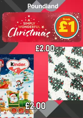 Poundland leaflet (valid until 14-01)