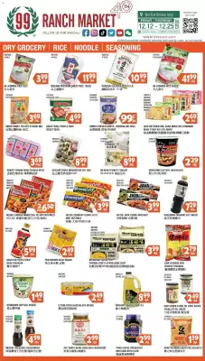 99 Ranch weekly ad (valid until 25-12)