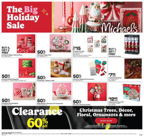 Michaels weekly ad week 50 Page 1