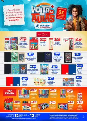 Catálogo Supermercados Jau Serve (válido até 12-01)