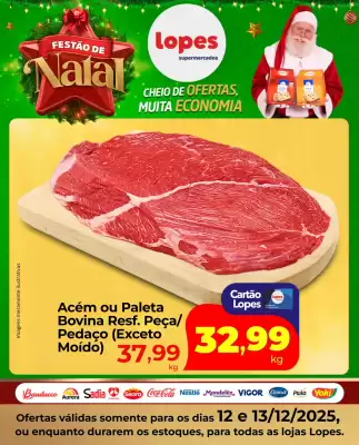 Folheto Lopes Supermercados (válido até 13-12)