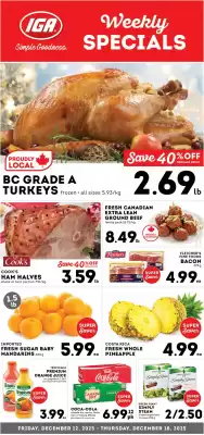 Market Place IGA flyer (valid until 18-12)