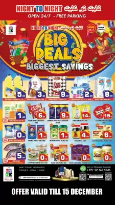 Night to Night Hypermarket catalogue (valid until 15-12)