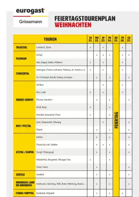 Eurogast Grissemann Flugblatt (gültig bis 27-12)