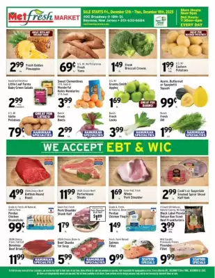 Met Foodmarkets weekly ad (valid until 18-12)