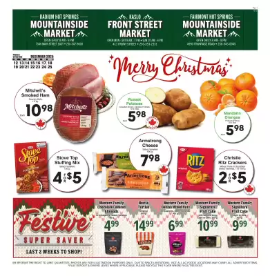 AG Foods flyer (valid until 25-12)