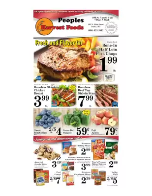 Harvest Foods weekly ad (valid until 16-12)