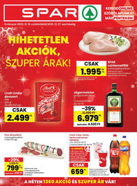 Spar akciós újság Oldal 1