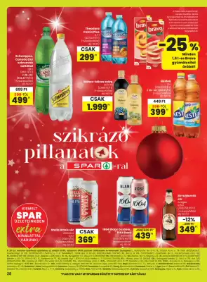 Spar akciós újság (érvényes eddig: 27-12)