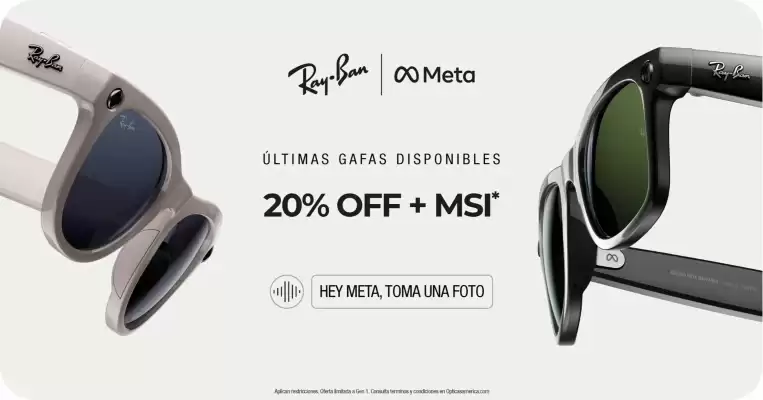 Catálogo Ópticas América (válido hasta 31-12)