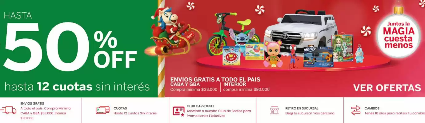 Catálogo Jugueterias Carrousel (válido hasta 31-12)