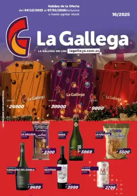 Catálogo La Gallega Supermercados (válido hasta 7-01)