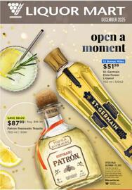 Liquor Mart flyer Page 1