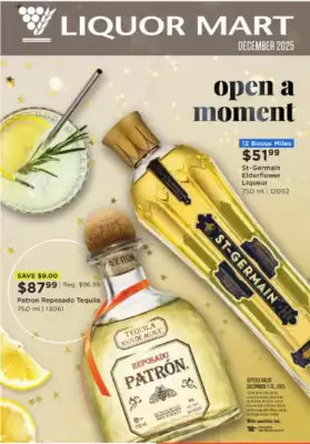 Liquor Mart flyer (valid until 31-12)