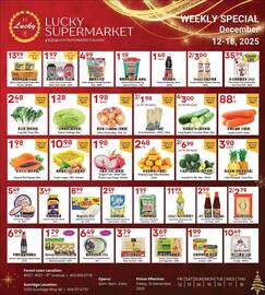 Lucky Supermarket flyer Page 1