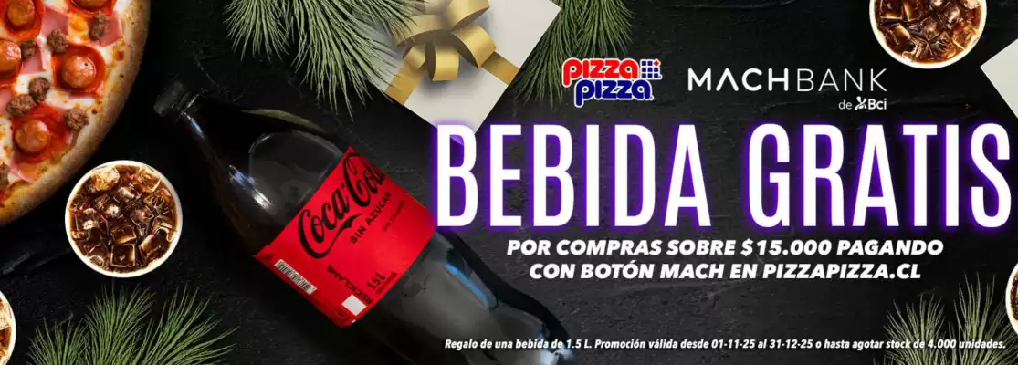 Catálogo Pizza Pizza (válido hasta 31-12)