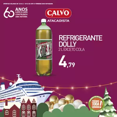 Folheto Calvo Atacadista (válido até 14-12)