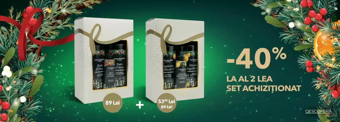 Catalog Yves Rocher (valid până la 16-12)