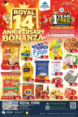 Pasons catalogue (valid until 14-12)