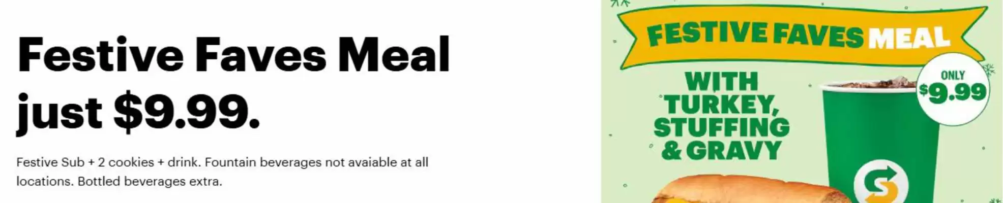 Subway flyer (valid until 13-12)