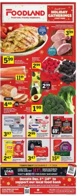Foodland flyer (valid until 17-12)