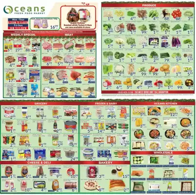 Oceans Fresh Food Market flyer (valid until 18-12)