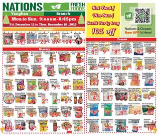 Nations Fresh Foods flyer week 50 Page 1
