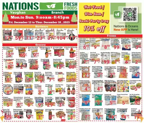 Nations Fresh Foods flyer (valid until 18-12)