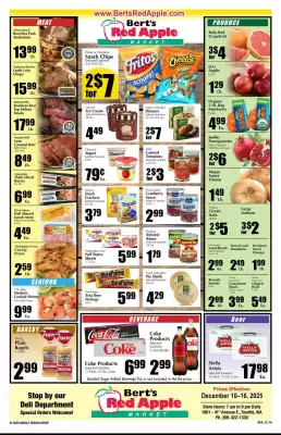 Bert's Red Apple weekly ad (valid until 16-12)